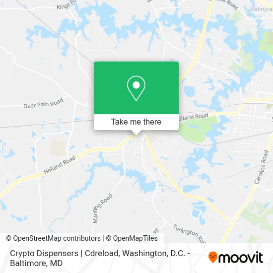 Crypto Dispensers | Cdreload map