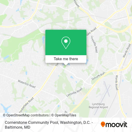 Cornerstone Community Pool map