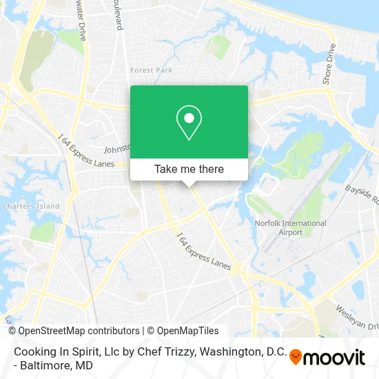 Cooking In Spirit, Llc by Chef Trizzy map