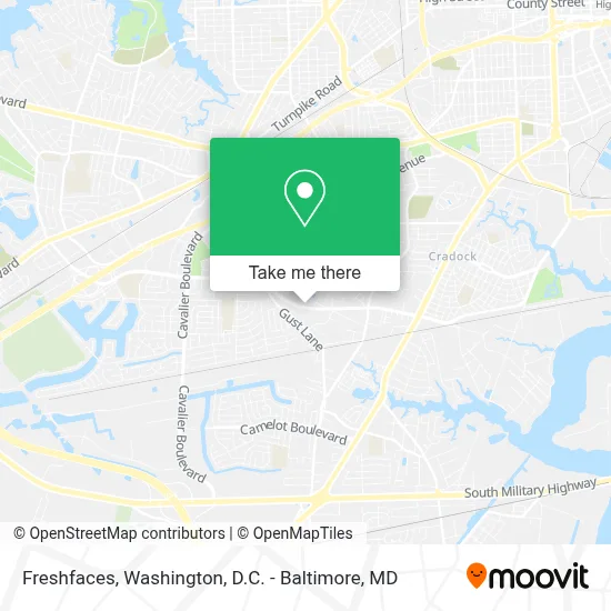 Freshfaces map