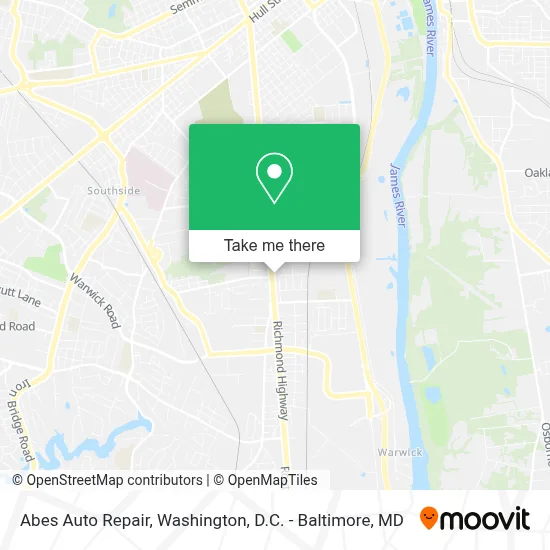 Abes Auto Repair map