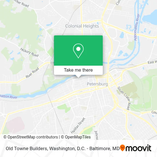 Old Towne Builders map