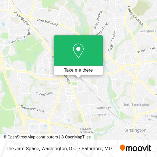 The Jam Space map