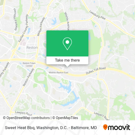 Sweet Heat Bbq map