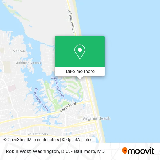 Robin West map