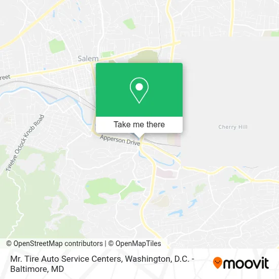 Mr. Tire Auto Service Centers map