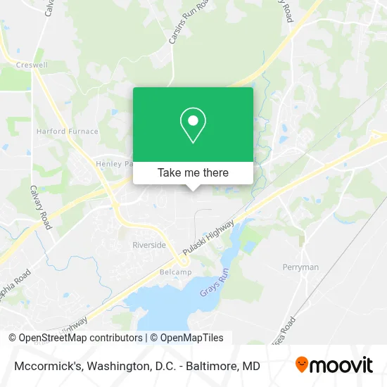 Mccormick's map