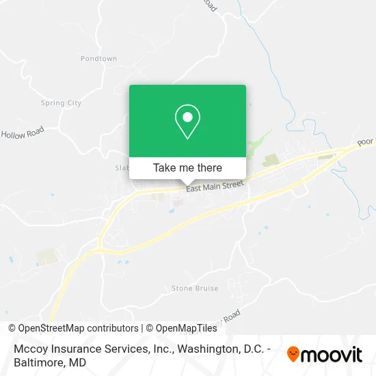 Mccoy Insurance Services, Inc. map