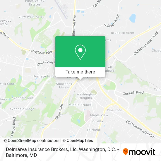 Delmarva Insurance Brokers, Llc map