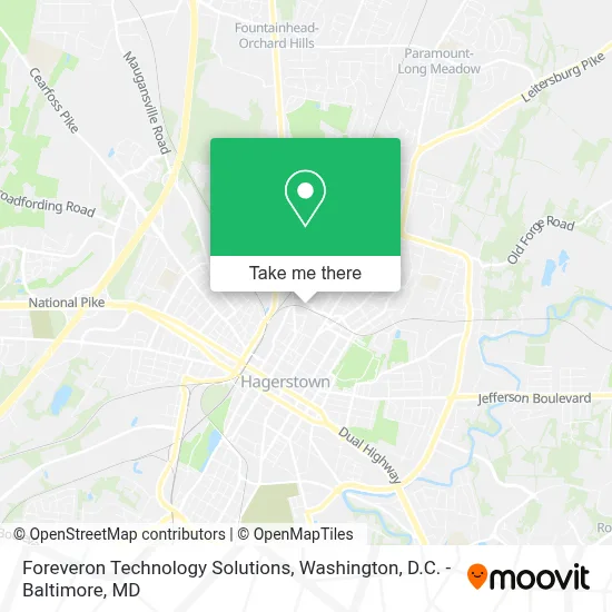 Foreveron Technology Solutions map