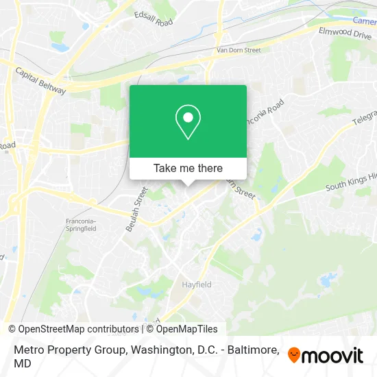 Metro Property Group map