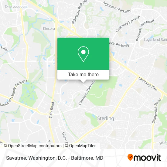 Savatree map