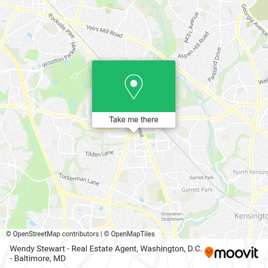 Wendy Stewart - Real Estate Agent map
