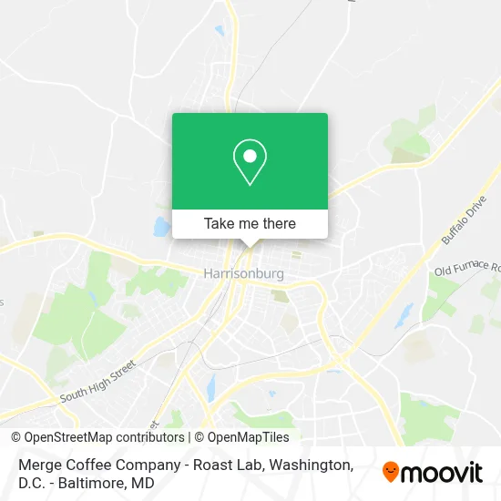 Merge Coffee Company - Roast Lab map