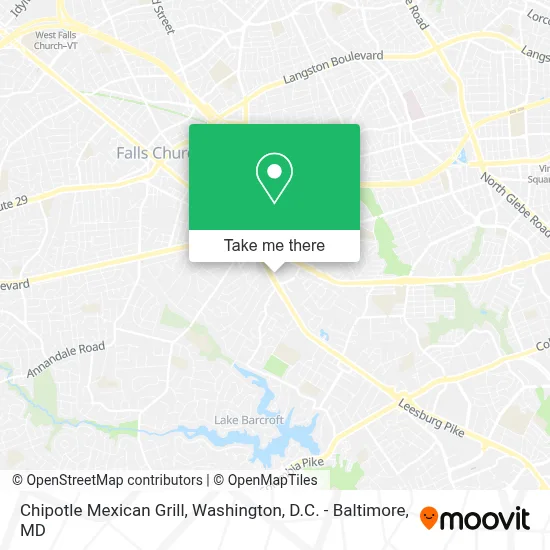 Chipotle Mexican Grill map
