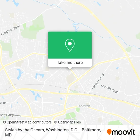 Styles by the Oscars map