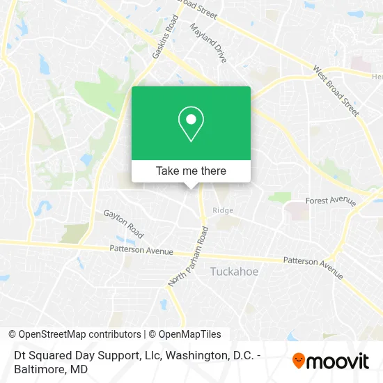 Dt Squared Day Support, Llc map