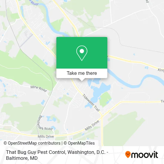 That Bug Guy Pest Control map