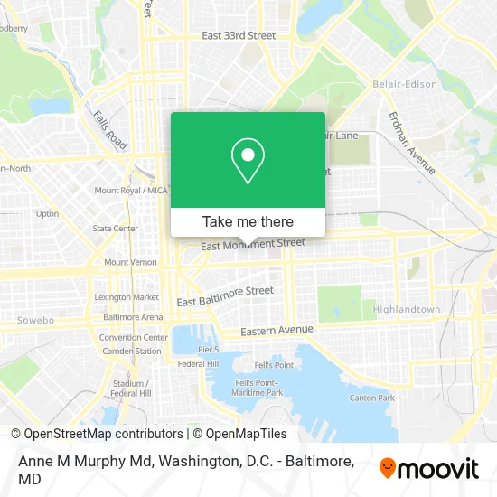 Anne M Murphy Md map