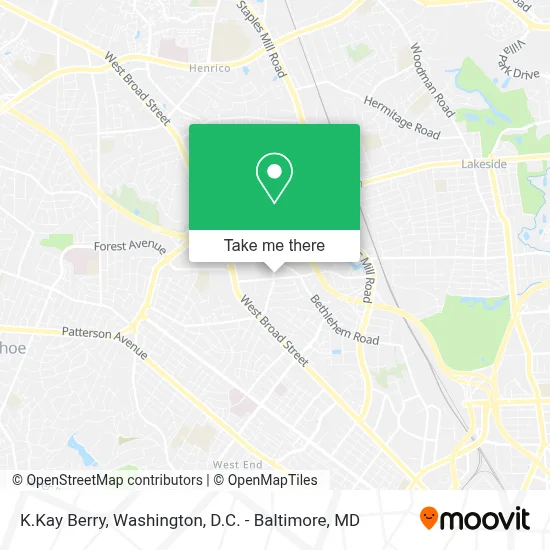 K.Kay Berry map