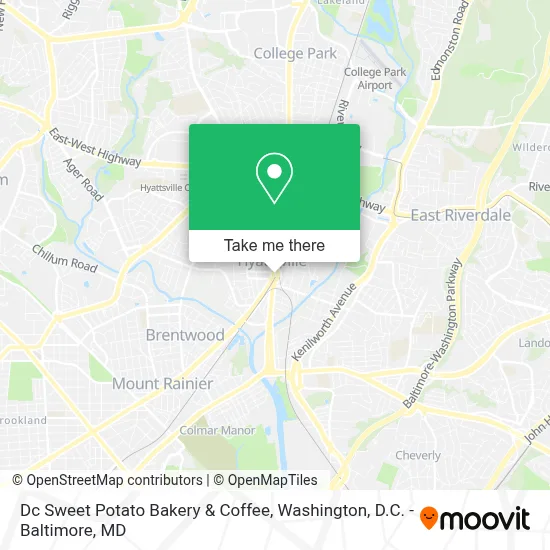 Dc Sweet Potato Bakery & Coffee map