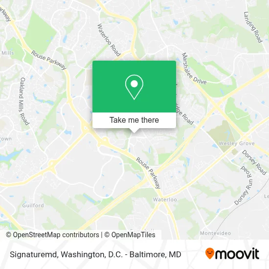 Signaturemd map