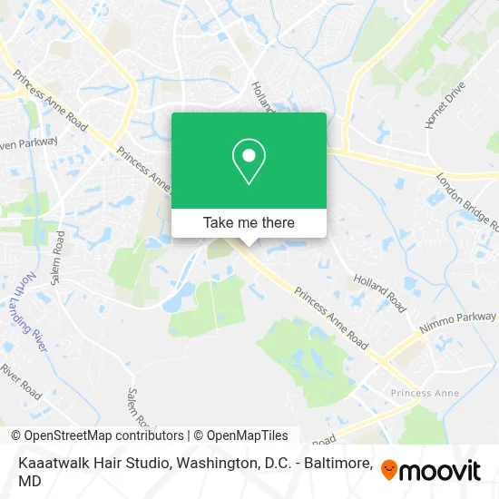 Kaaatwalk Hair Studio map