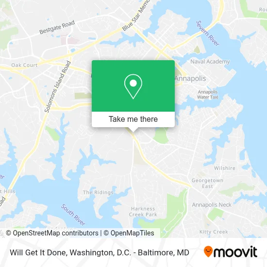 Will Get It Done map