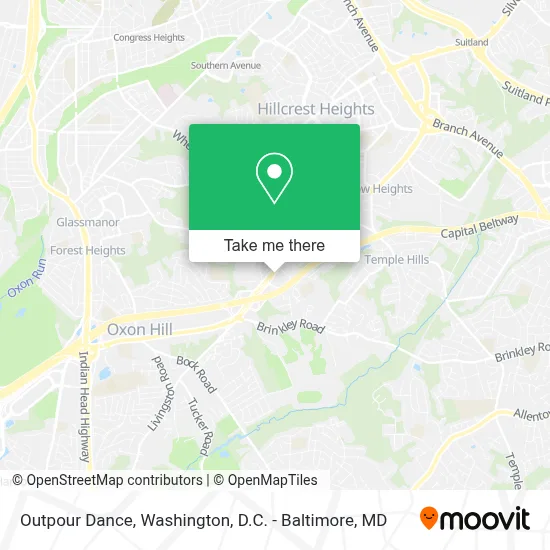 Outpour Dance map