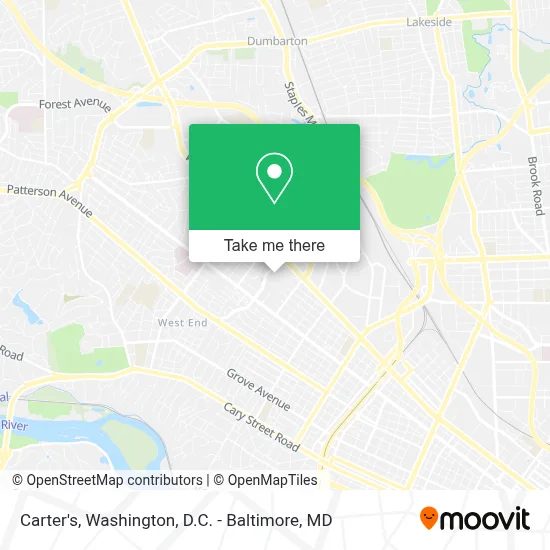 Carter's map