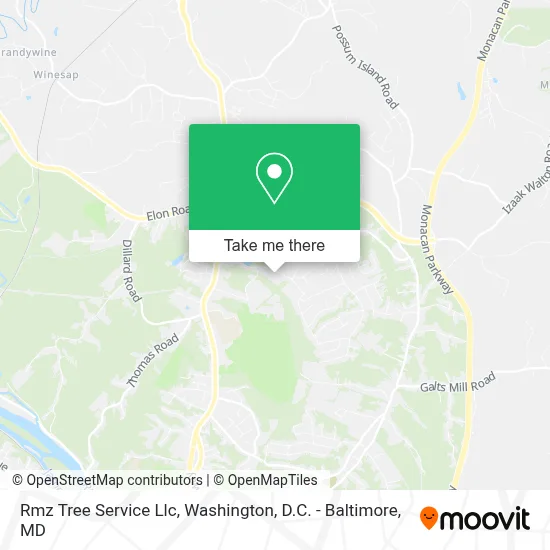 Rmz Tree Service Llc map
