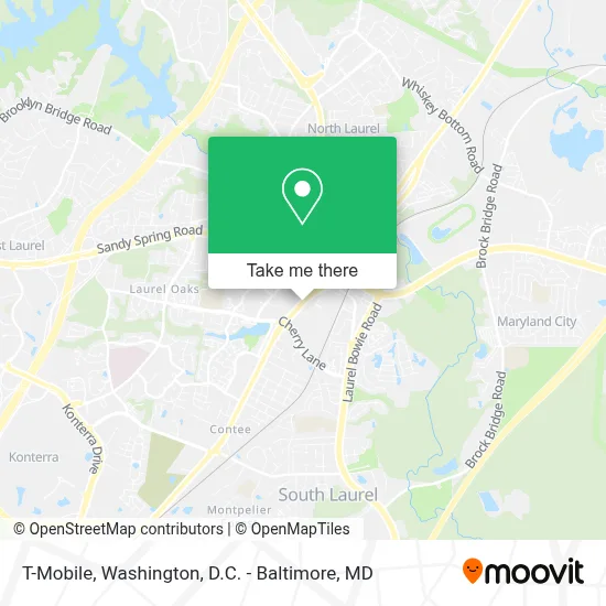 T-Mobile map
