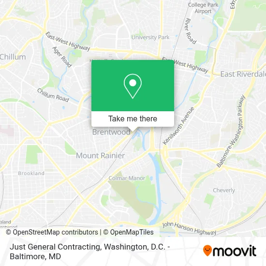 Just General Contracting map
