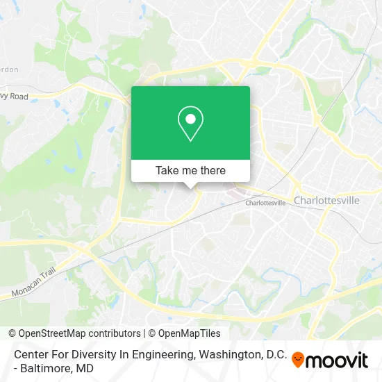 Center For Diversity In Engineering map