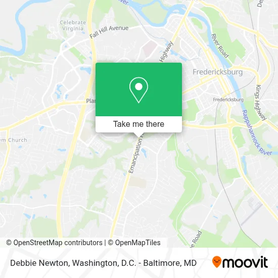 Debbie Newton map