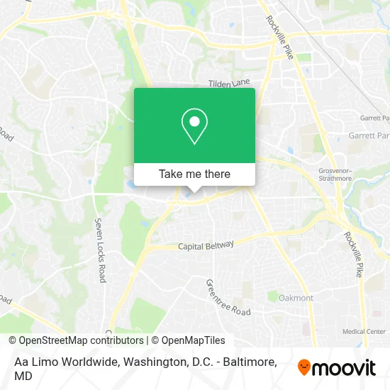 Aa Limo Worldwide map