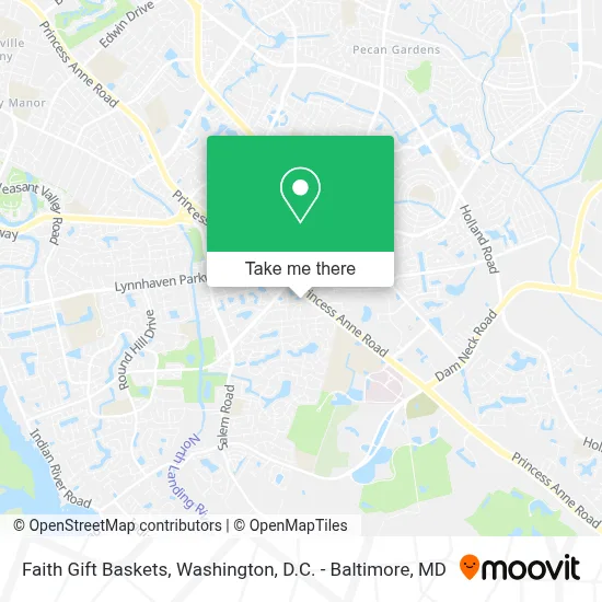 Faith Gift Baskets map