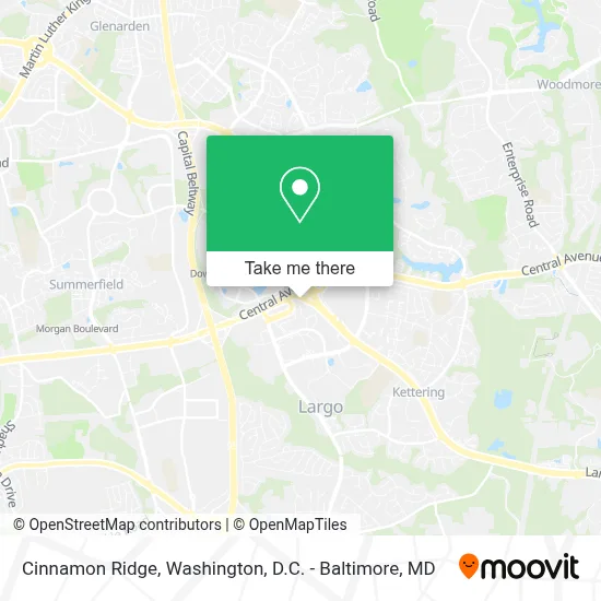 Cinnamon Ridge map