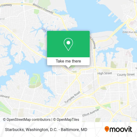 Starbucks map