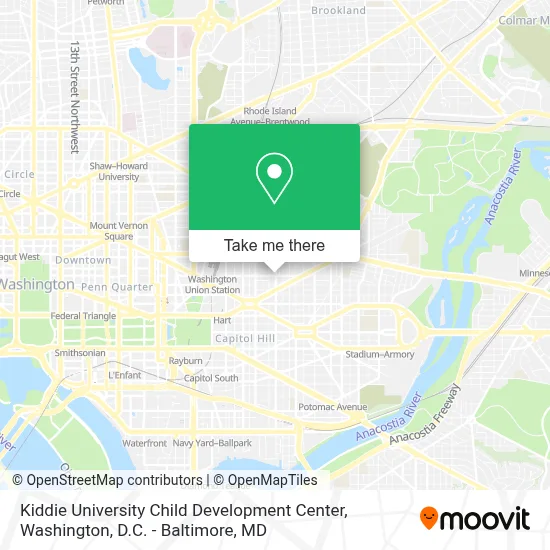 Kiddie University Child Development Center map
