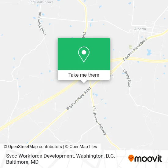 Svcc Workforce Development map