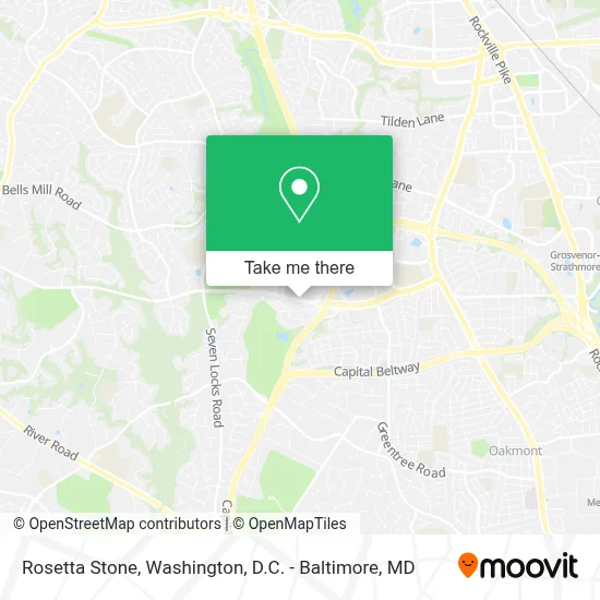 Rosetta Stone map