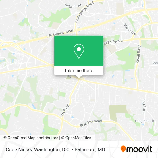 Code Ninjas map