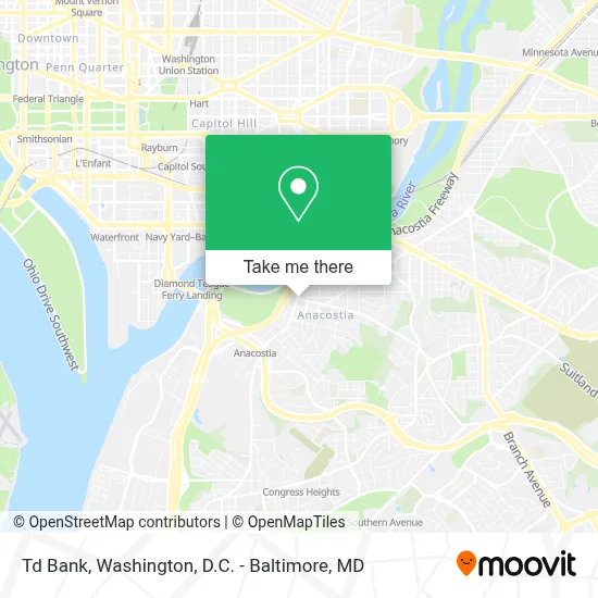 Td Bank map