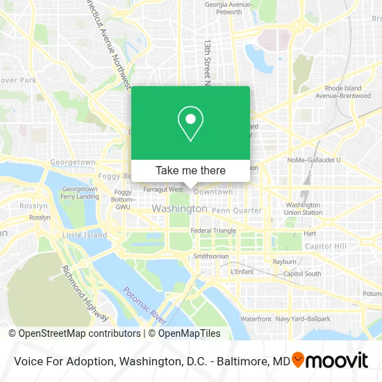 Voice For Adoption map