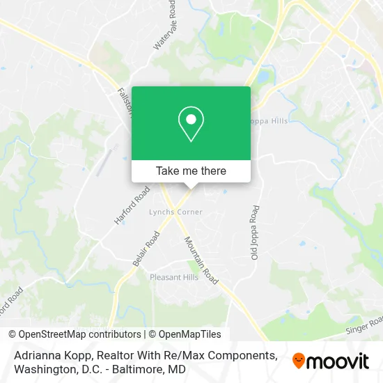 Adrianna Kopp, Realtor With Re / Max Components map