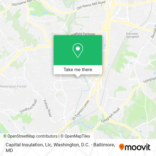 Capital Insulation, Llc map