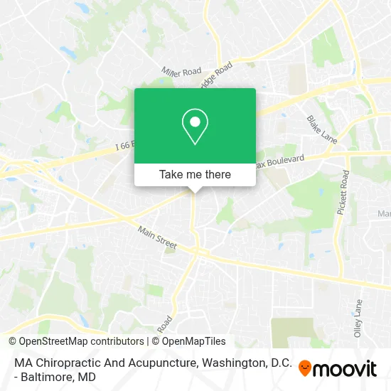 MA Chiropractic And Acupuncture map