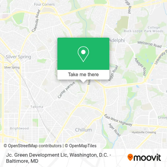 Jc. Green Development Llc map