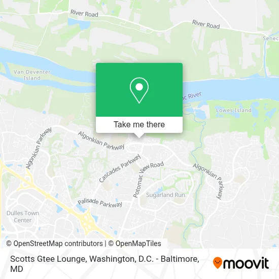 Scotts Gtee Lounge map